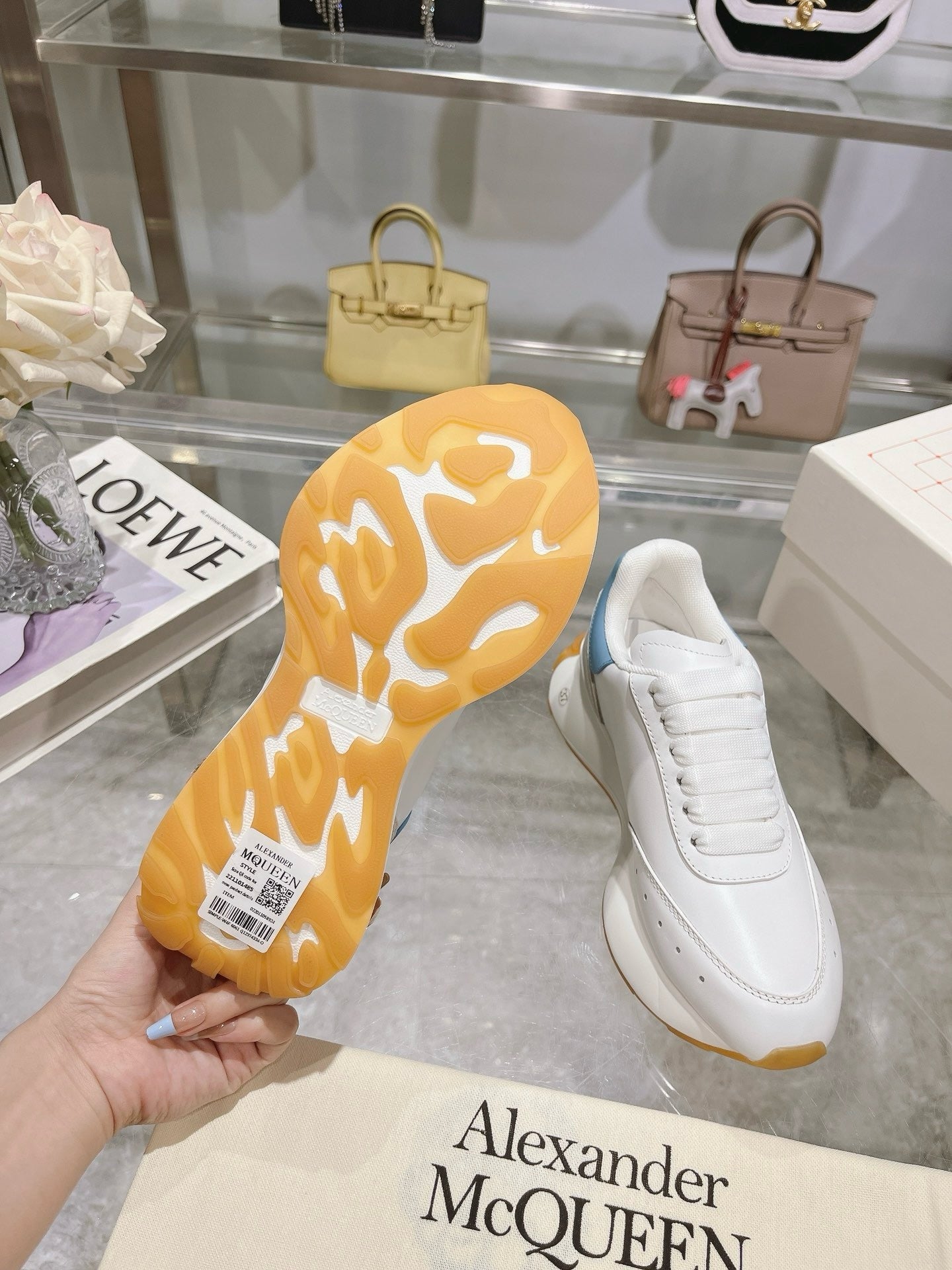 SNEAKERS ALEXANDER MCQUEEN SPRINT BLANC