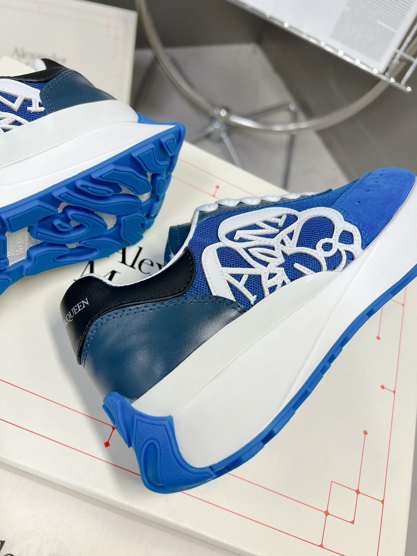 SNEAKERS ALEXANDER MCQUEEN SPRINT BLEU