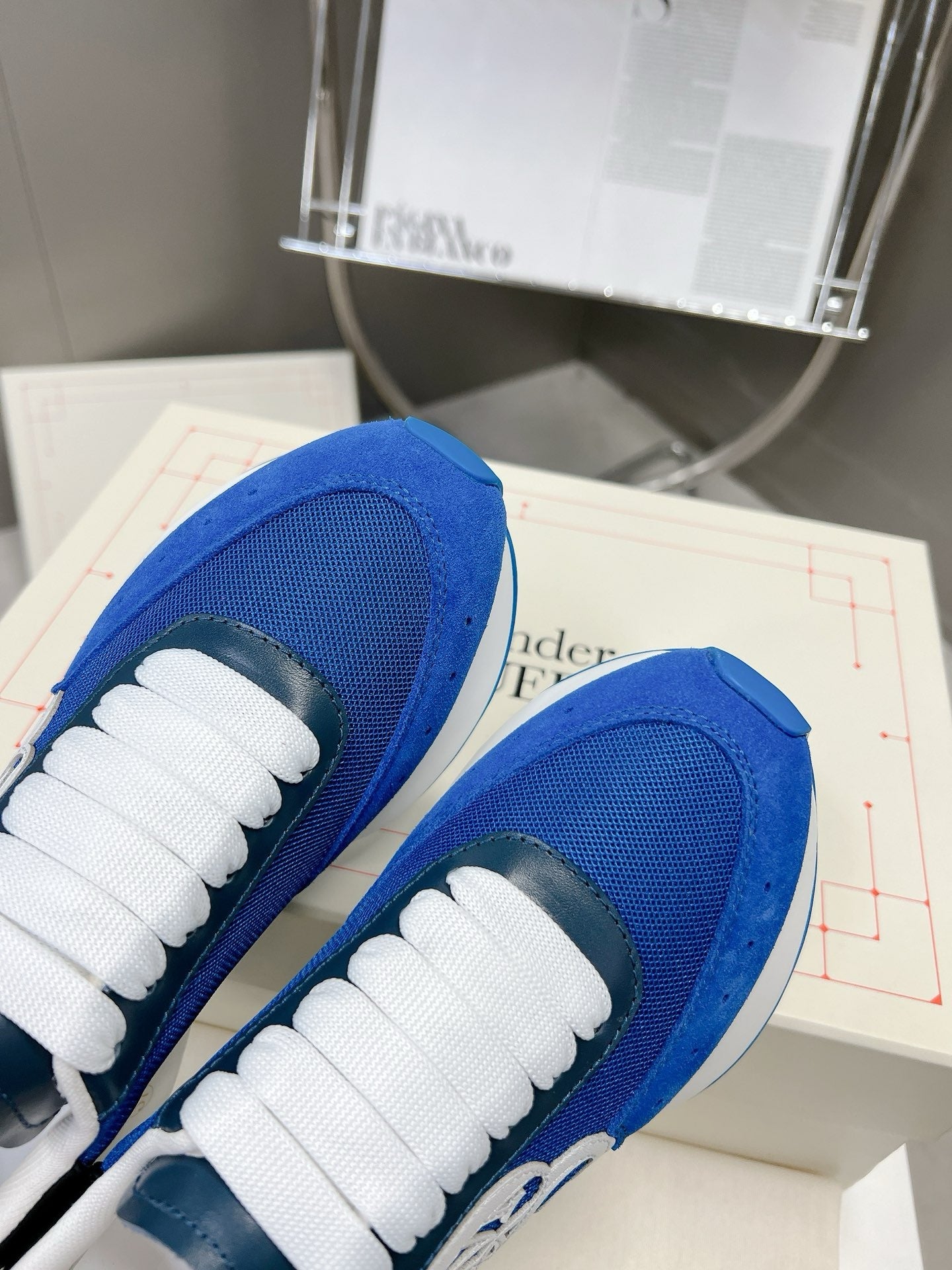 SNEAKERS ALEXANDER MCQUEEN SPRINT BLEU