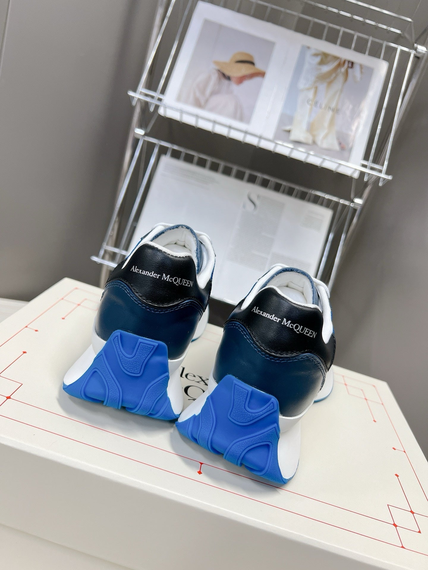 SNEAKERS ALEXANDER MCQUEEN SPRINT BLEU