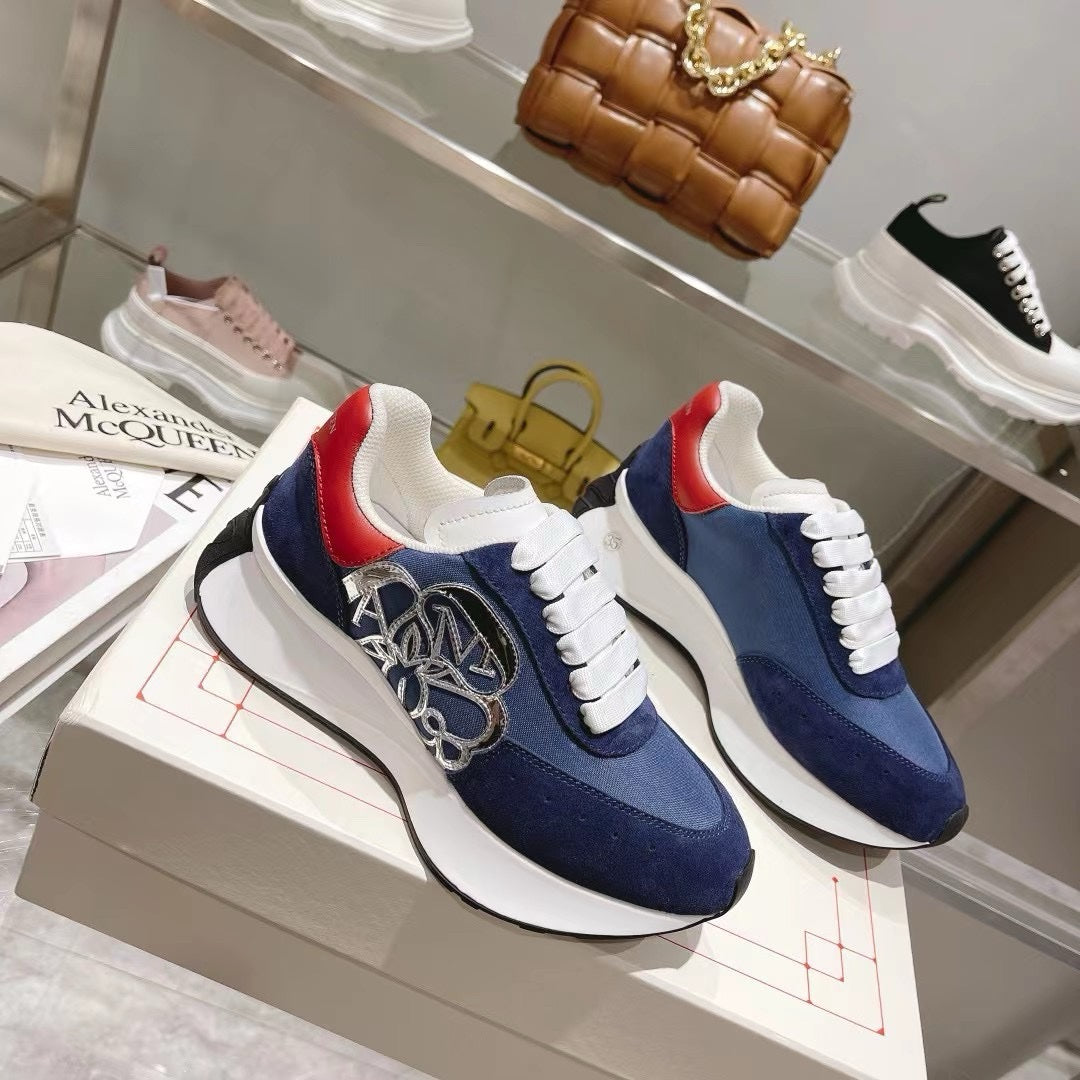 Sneakers Alexander McQueen Sprint Bleu