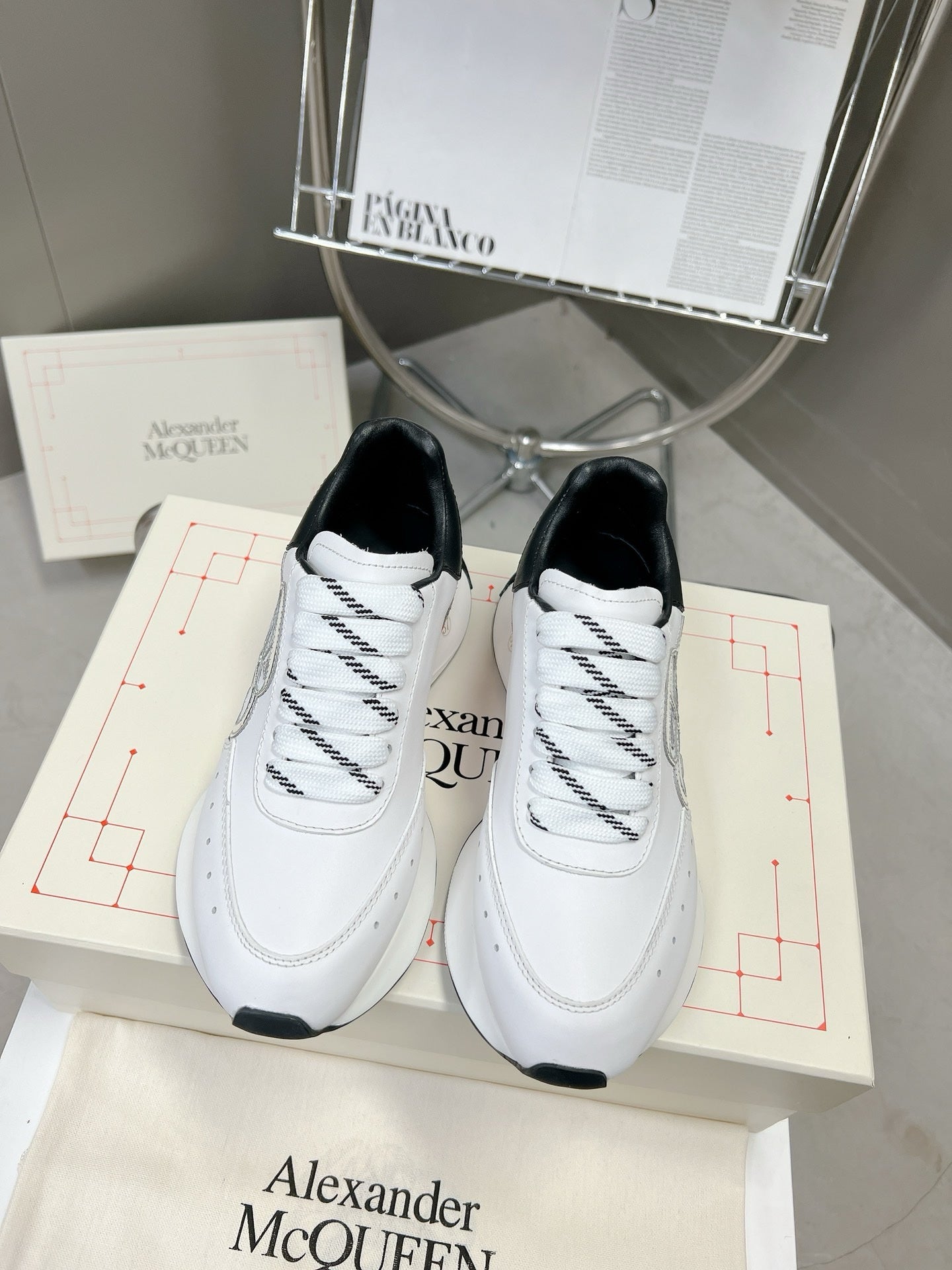 SNEAKERS ALEXANDER MCQUEEN SPRINT GRIS