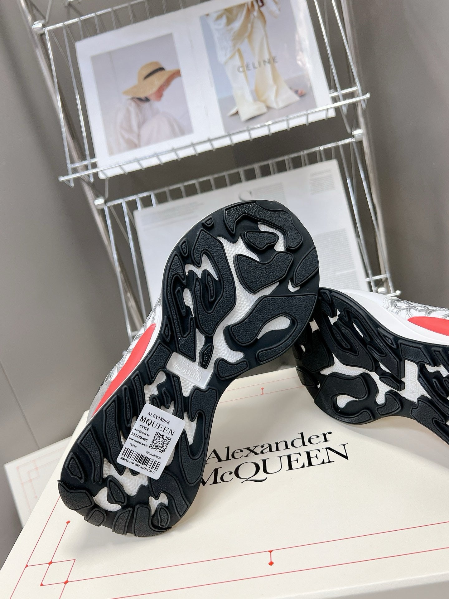 SNEAKERS ALEXANDER MCQUEEN SPRINT GRIS