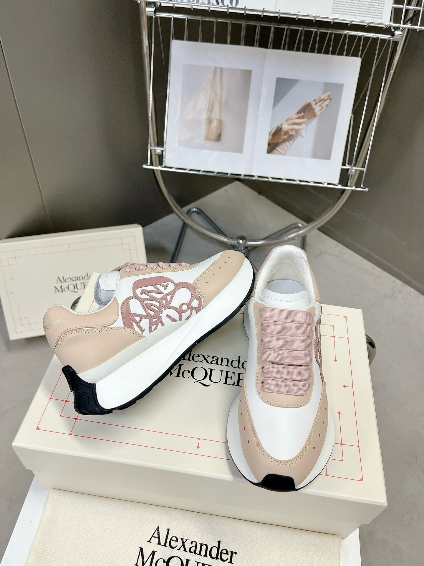SNEAKERS ALEXANDER MCQUEEN SPRINT ROSE