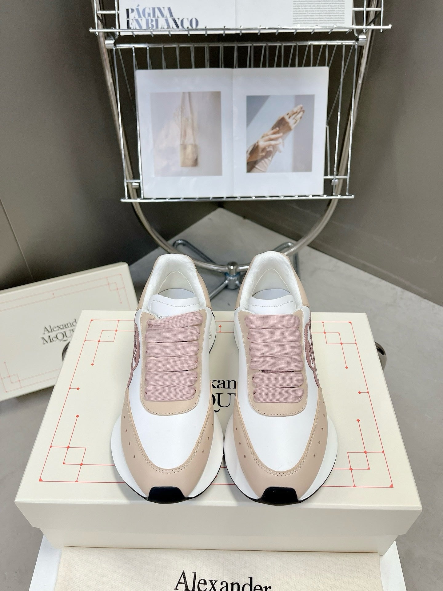 SNEAKERS ALEXANDER MCQUEEN SPRINT ROSE