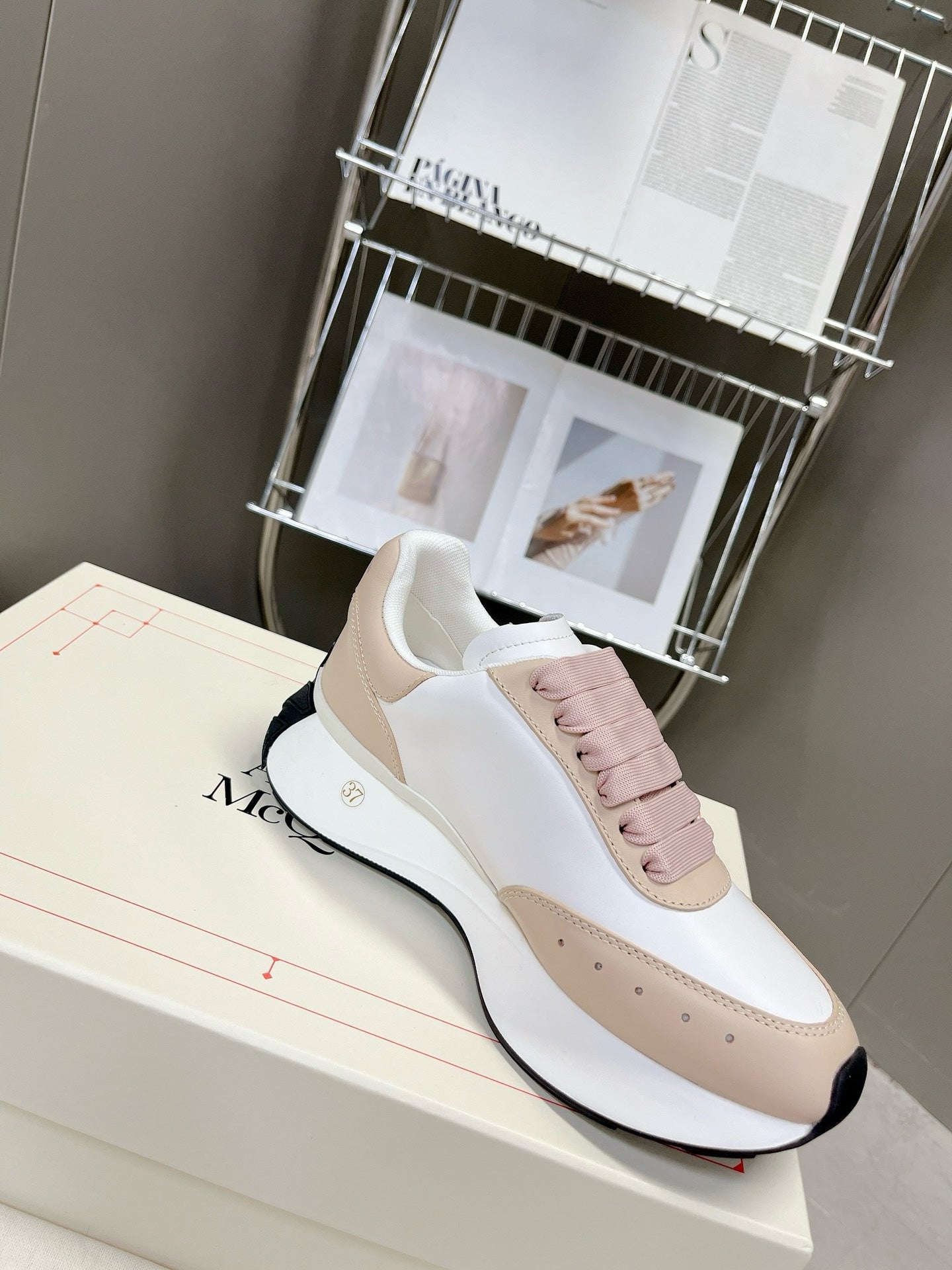 SNEAKERS ALEXANDER MCQUEEN SPRINT ROSE