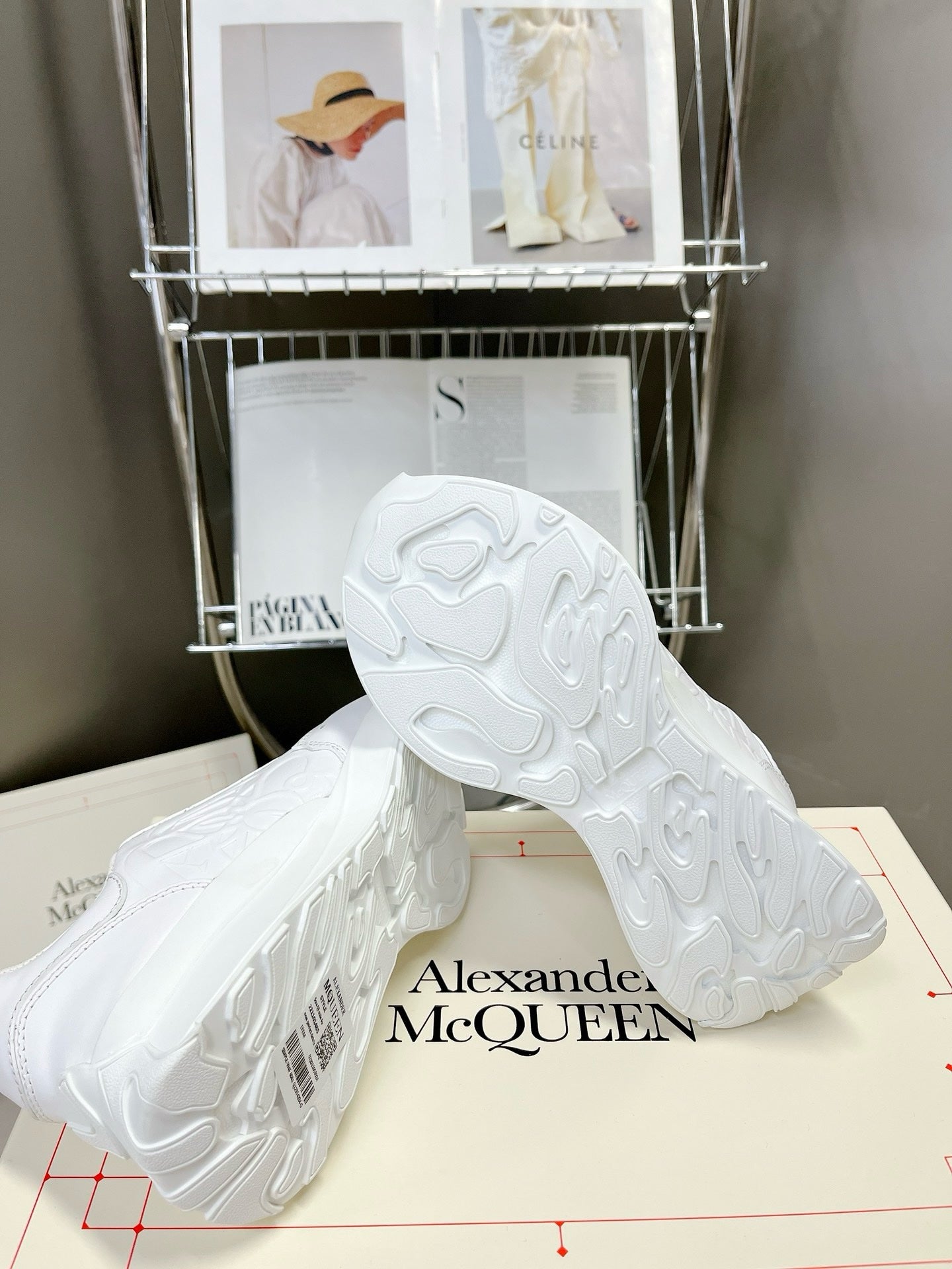 Sneakers Alexander McQueen Sprint Blanc