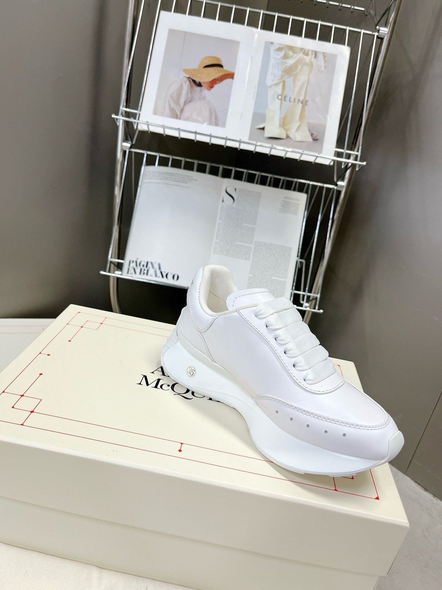 SNEAKERS ALEXANDER MCQUEEN SPRINT BLANC