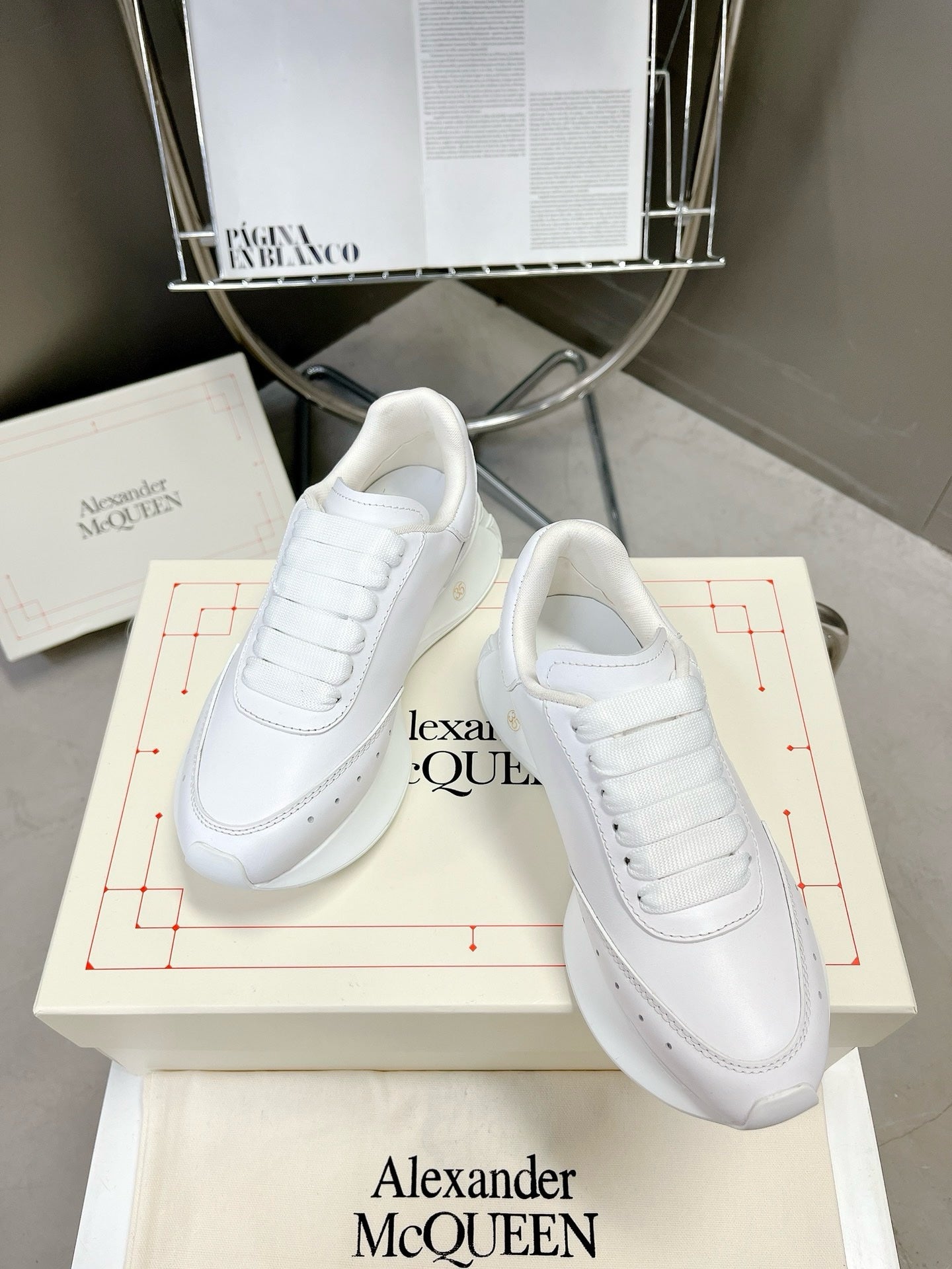 SNEAKERS ALEXANDER MCQUEEN SPRINT BLANC
