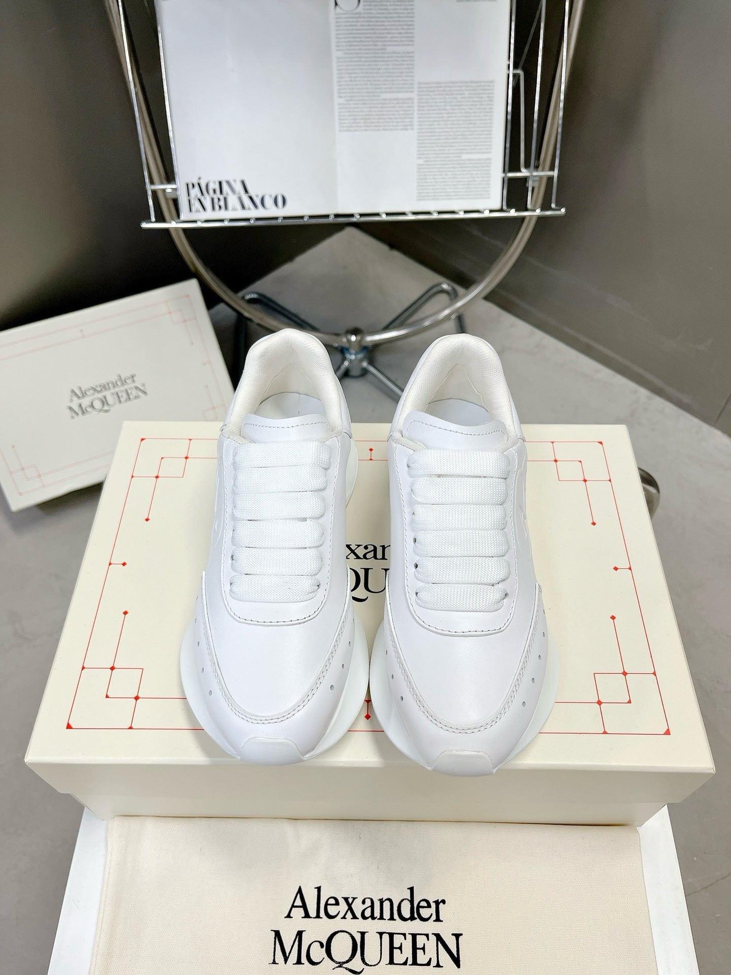 SNEAKERS ALEXANDER MCQUEEN SPRINT BLANC