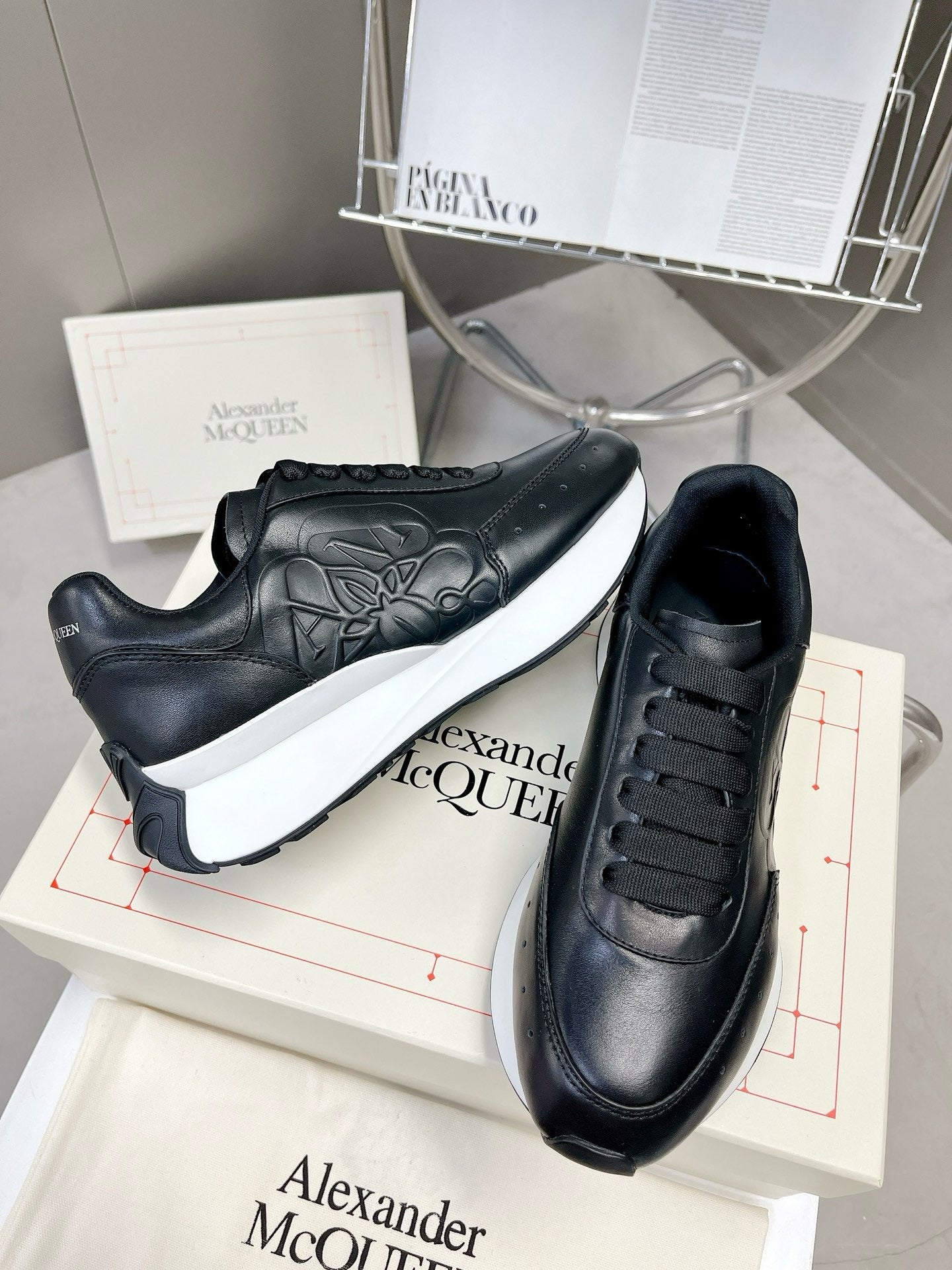 SNEAKERS ALEXANDER MCQUEEN SPRINT NOIR