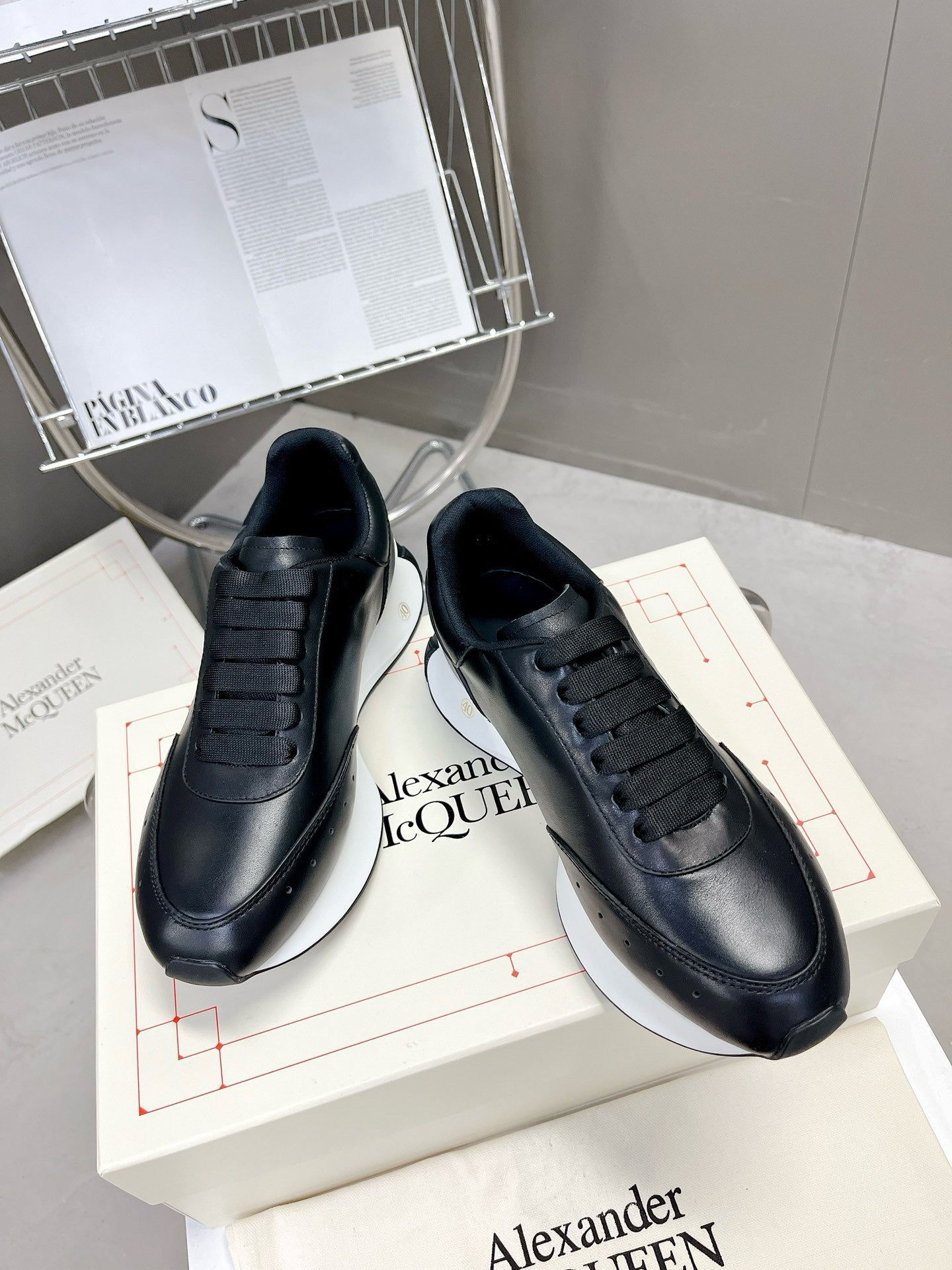 Sneakers Alexander McQueen Sprint Noir