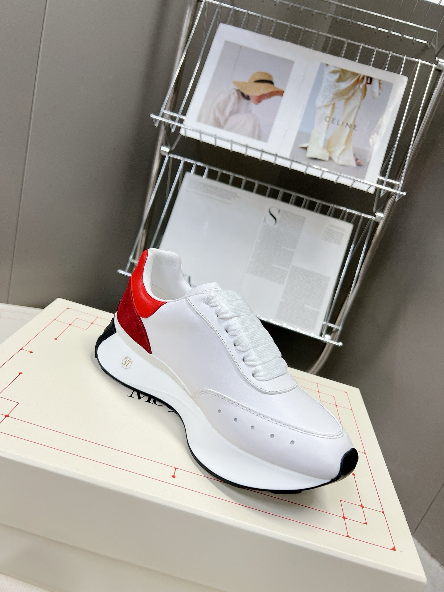 Sneakers Alexander McQueen Sprint Rouge