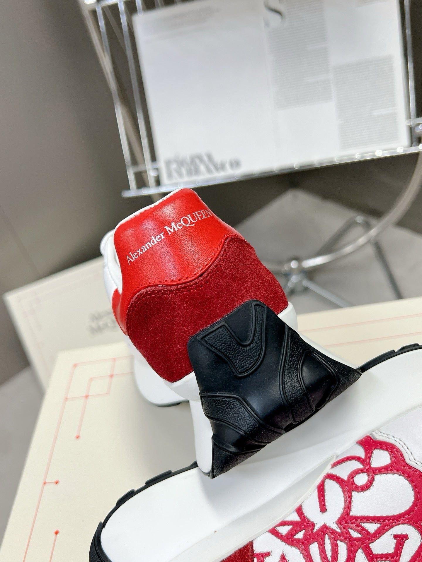 SNEAKERS ALEXANDER MCQUEEN SPRINT ROUGE