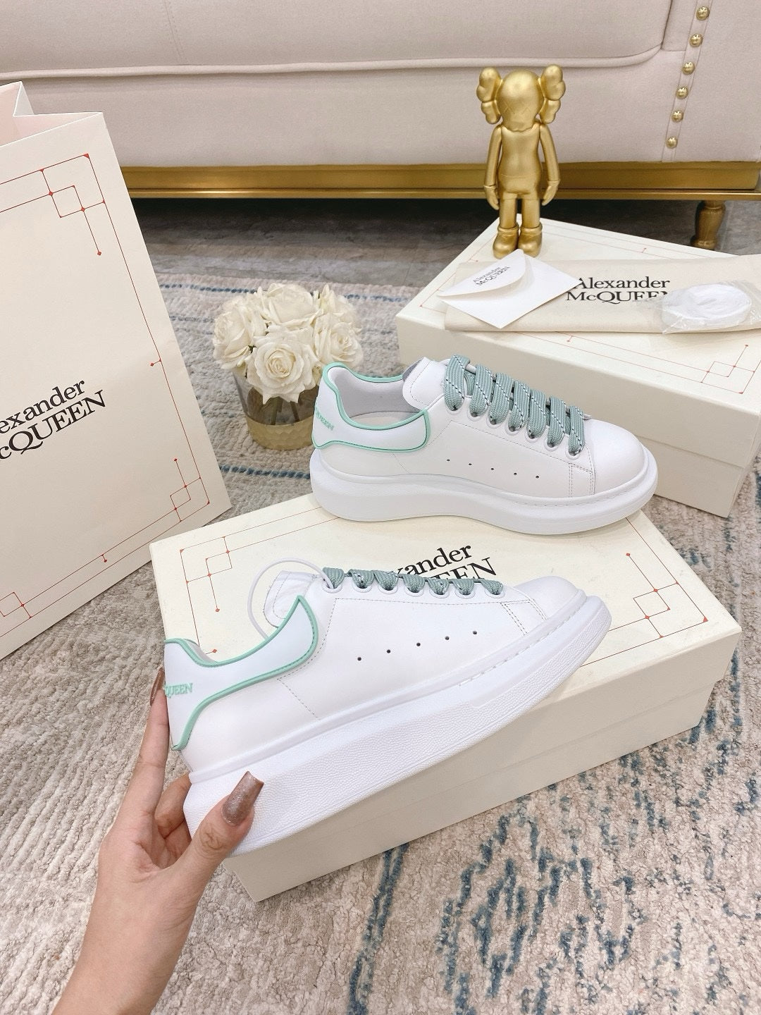 Sneakers Alexander McQueen Vert