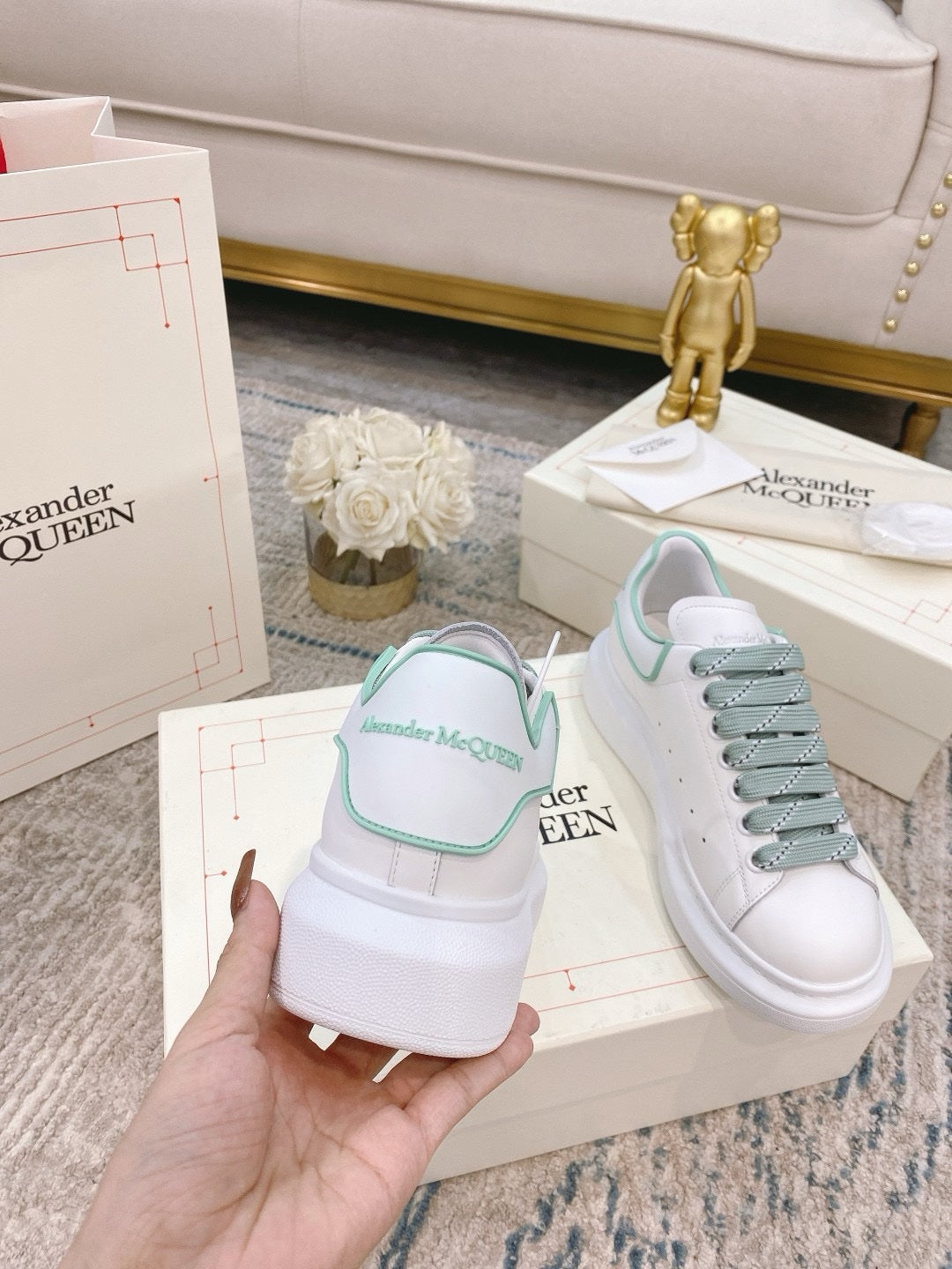 SNEAKERS ALEXANDER MCQUEEN VERT