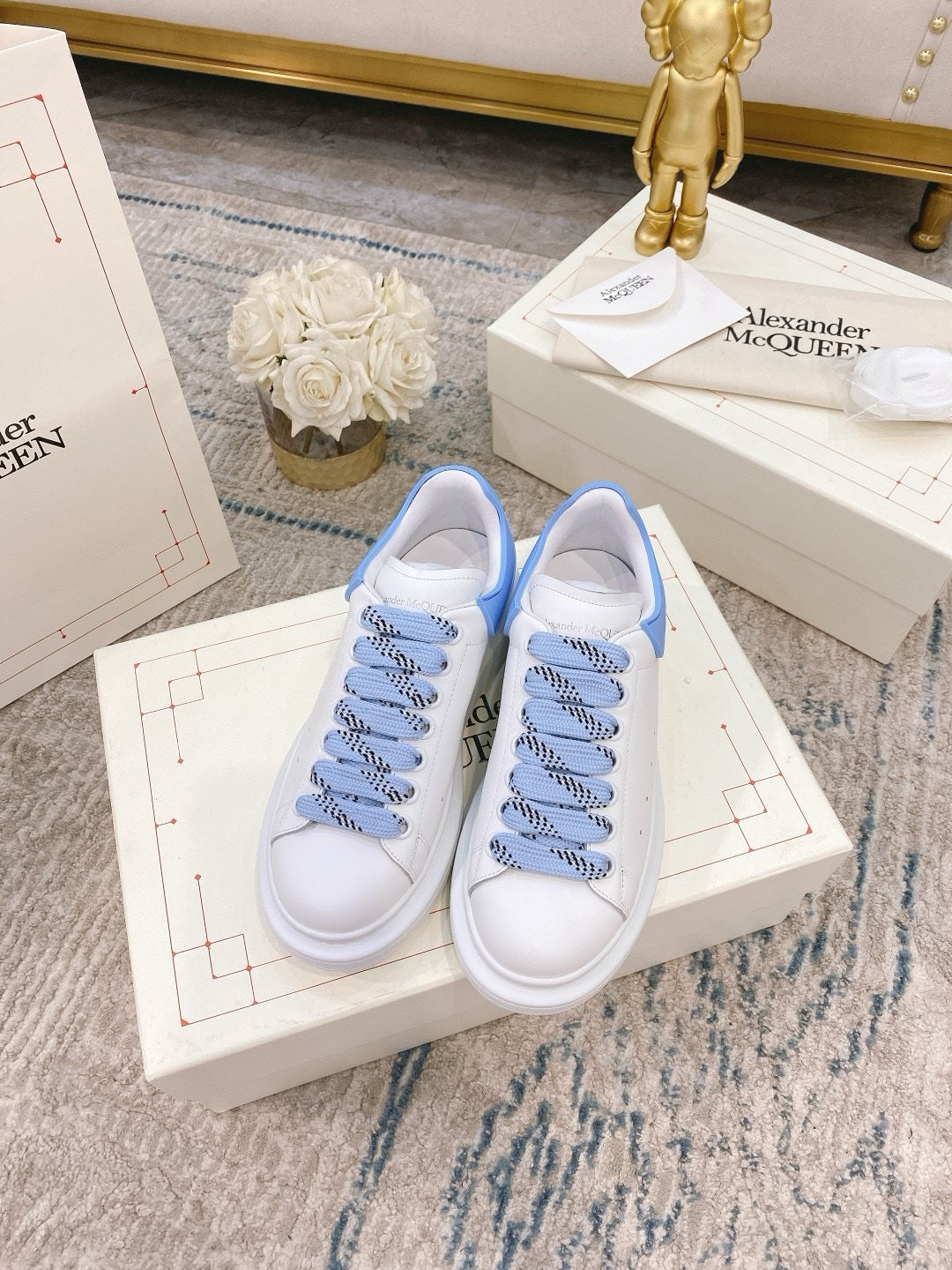 SNEAKERS ALEXANDER MCQUEEN BLEU
