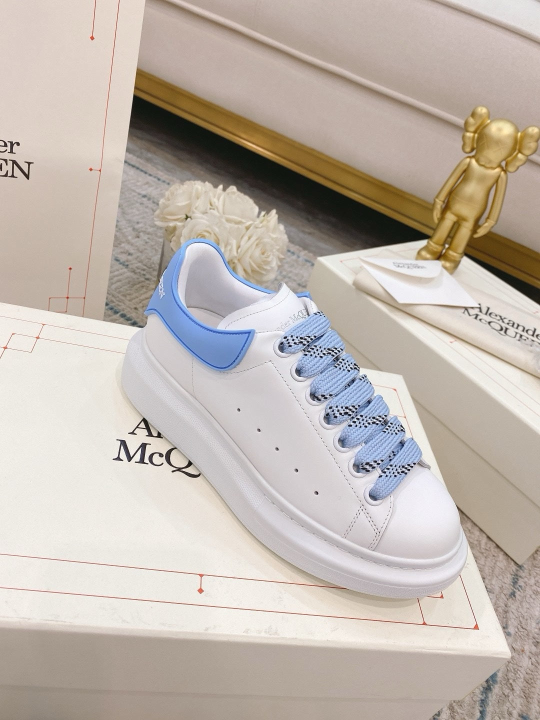 SNEAKERS ALEXANDER MCQUEEN BLEU