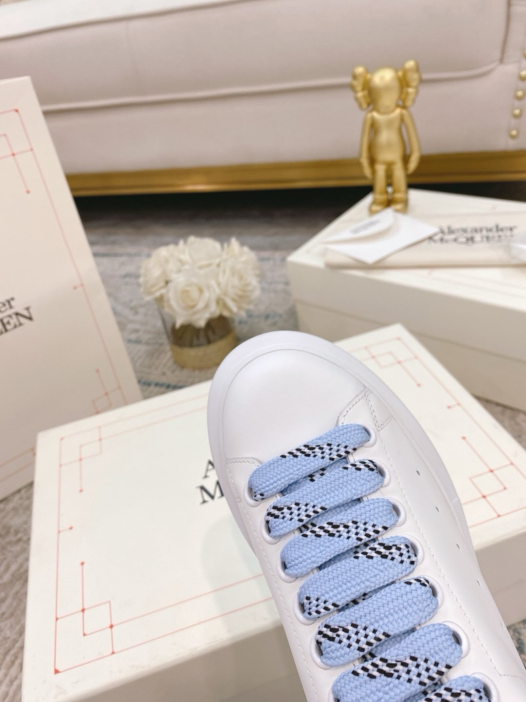 SNEAKERS ALEXANDER MCQUEEN BLEU