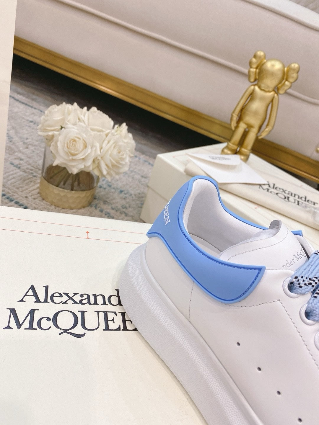 SNEAKERS ALEXANDER MCQUEEN BLEU