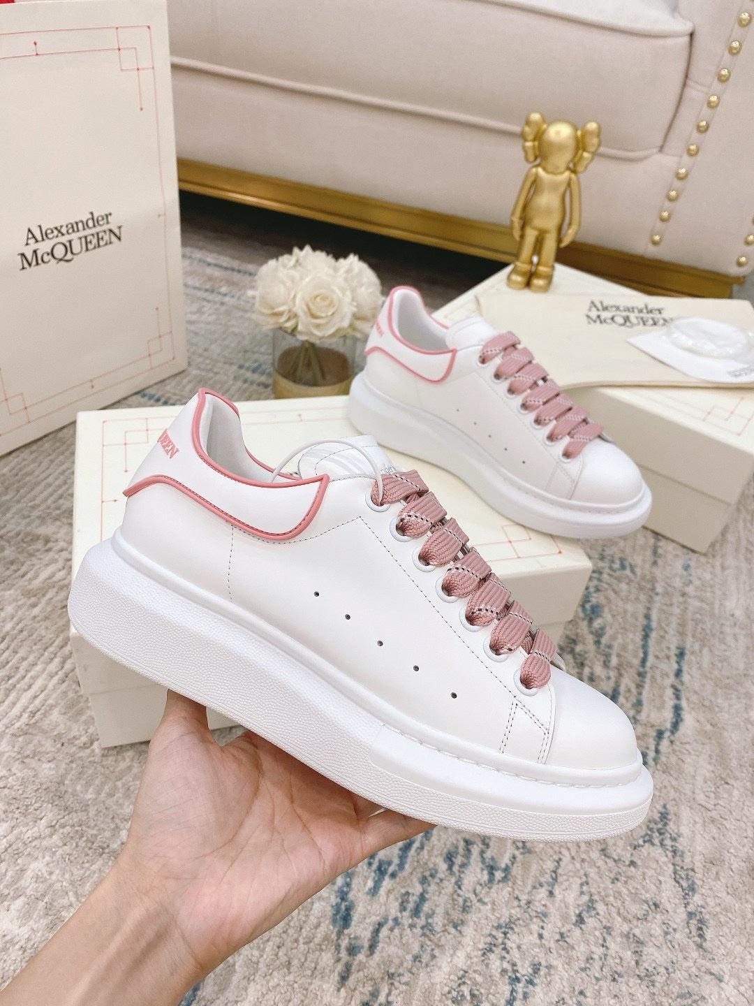 SNEAKERS ALEXANDER MCQUEEN ROSE