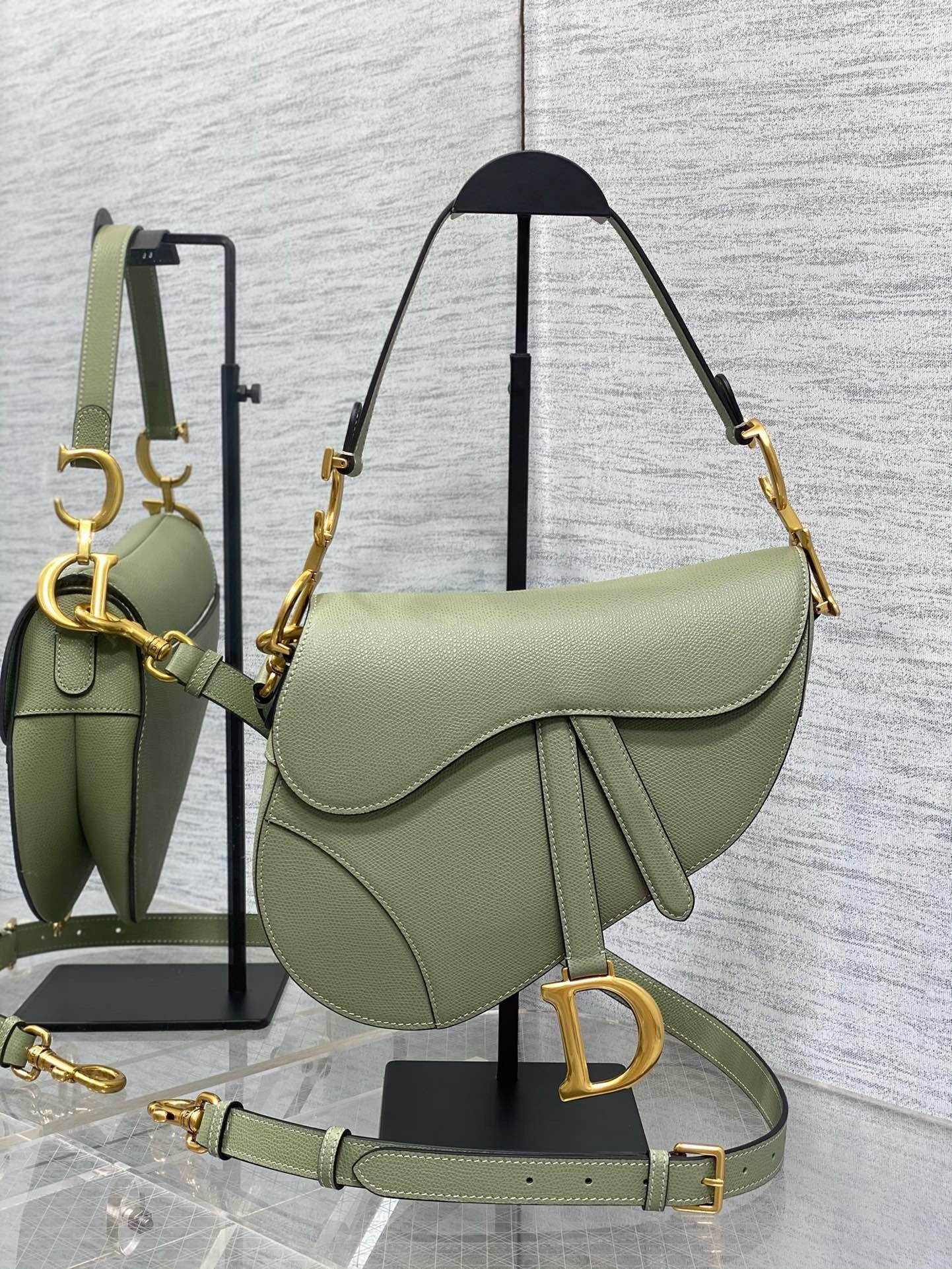 Sac A Main Dior Saddle Vert