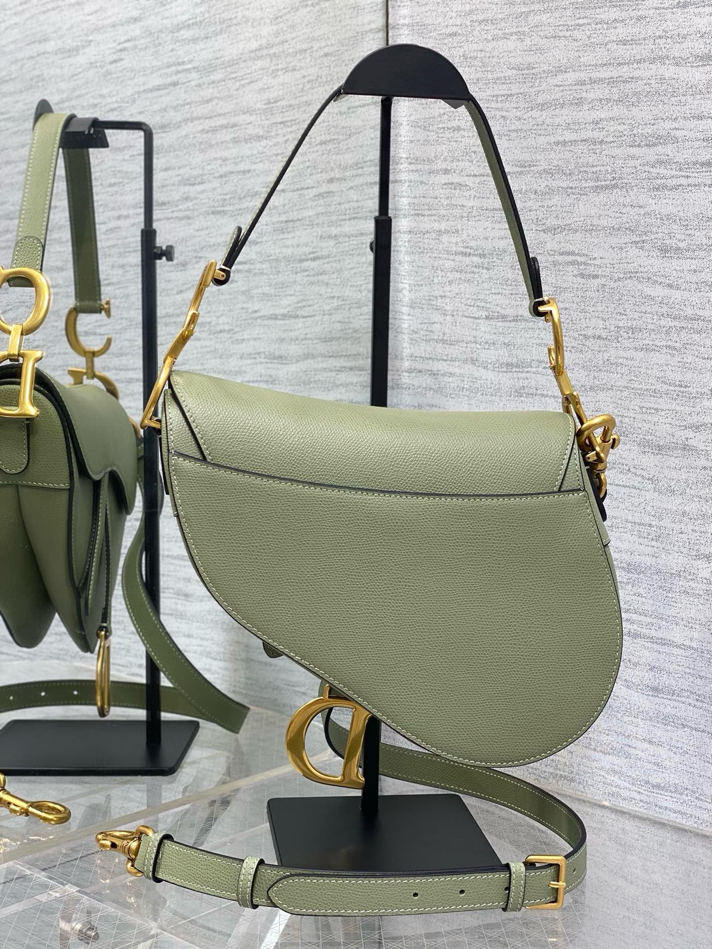 Sac A Main Dior Saddle Vert