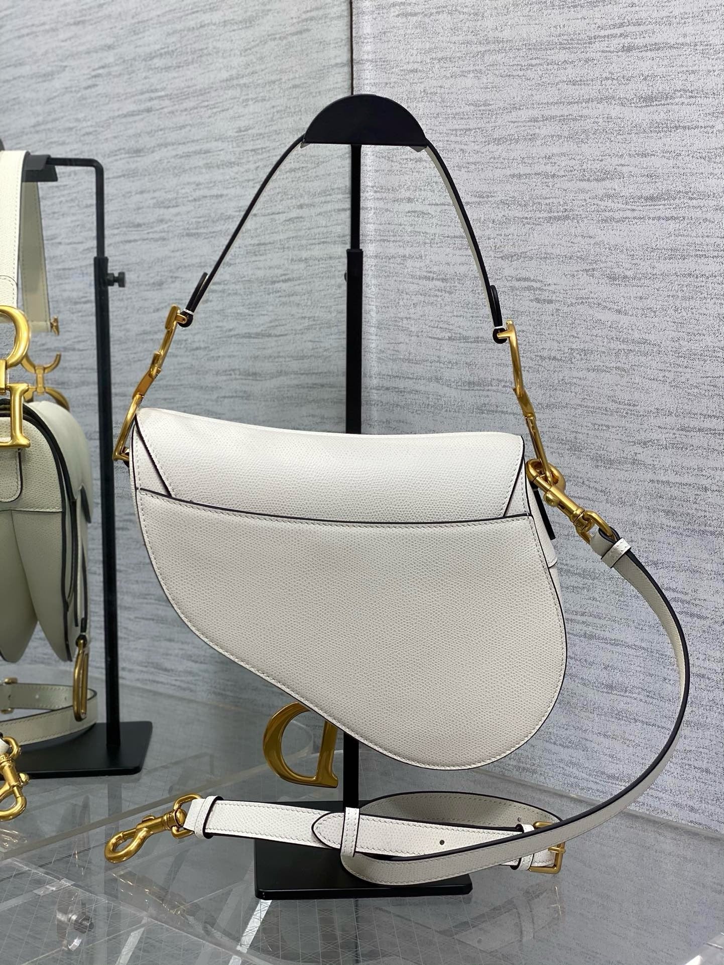 Sac A Main Dior Saddle Blanc