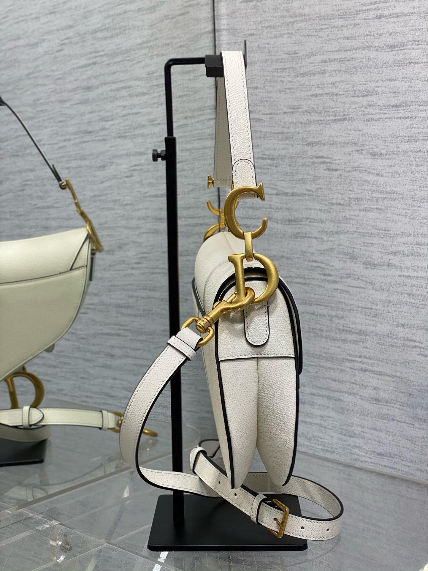 Sac A Main Dior Saddle Blanc