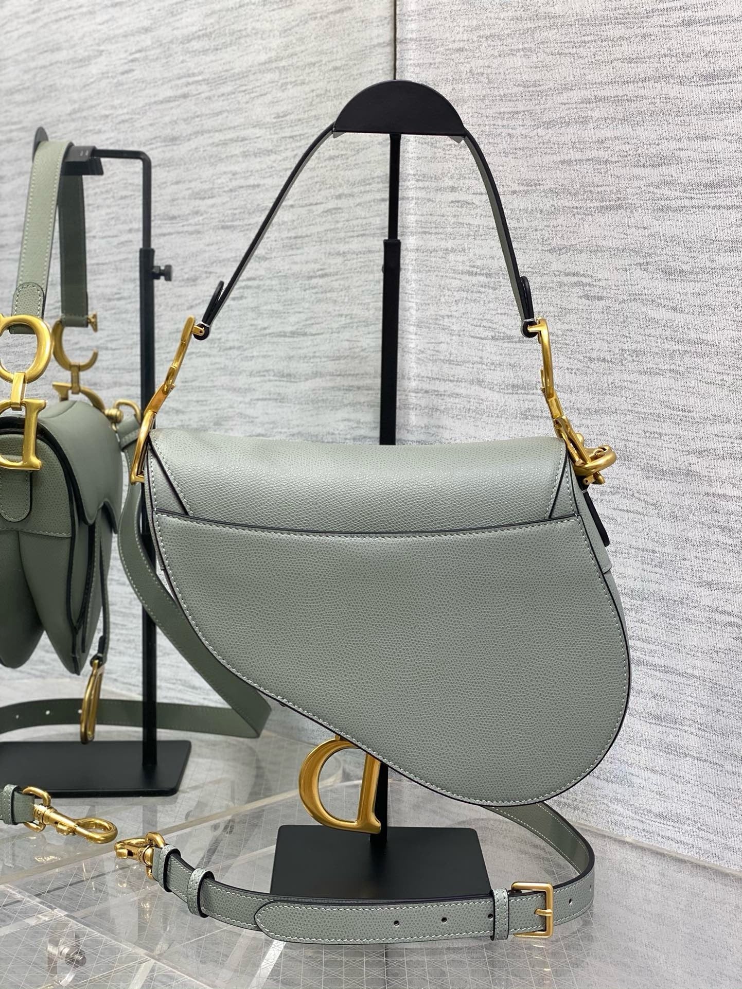 Sac A Main Dior Saddle Vert Clair