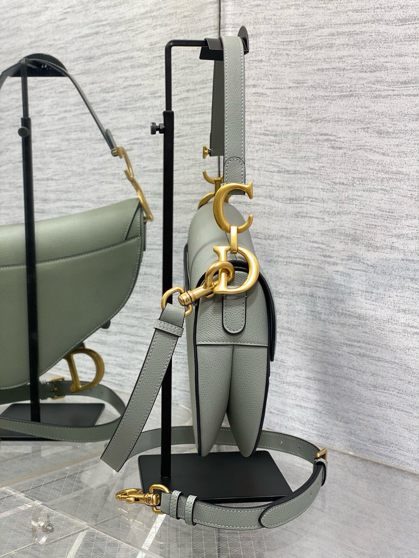 Sac A Main Dior Saddle Vert Clair