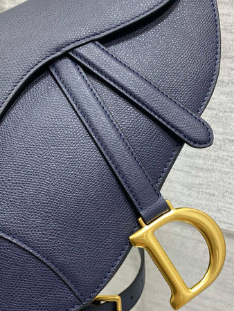 Sac A Main Dior Saddle Bleu Marine