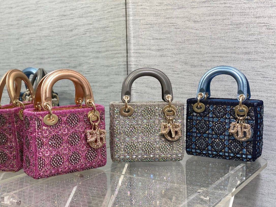 Sac Dior Lady Mini Diamond