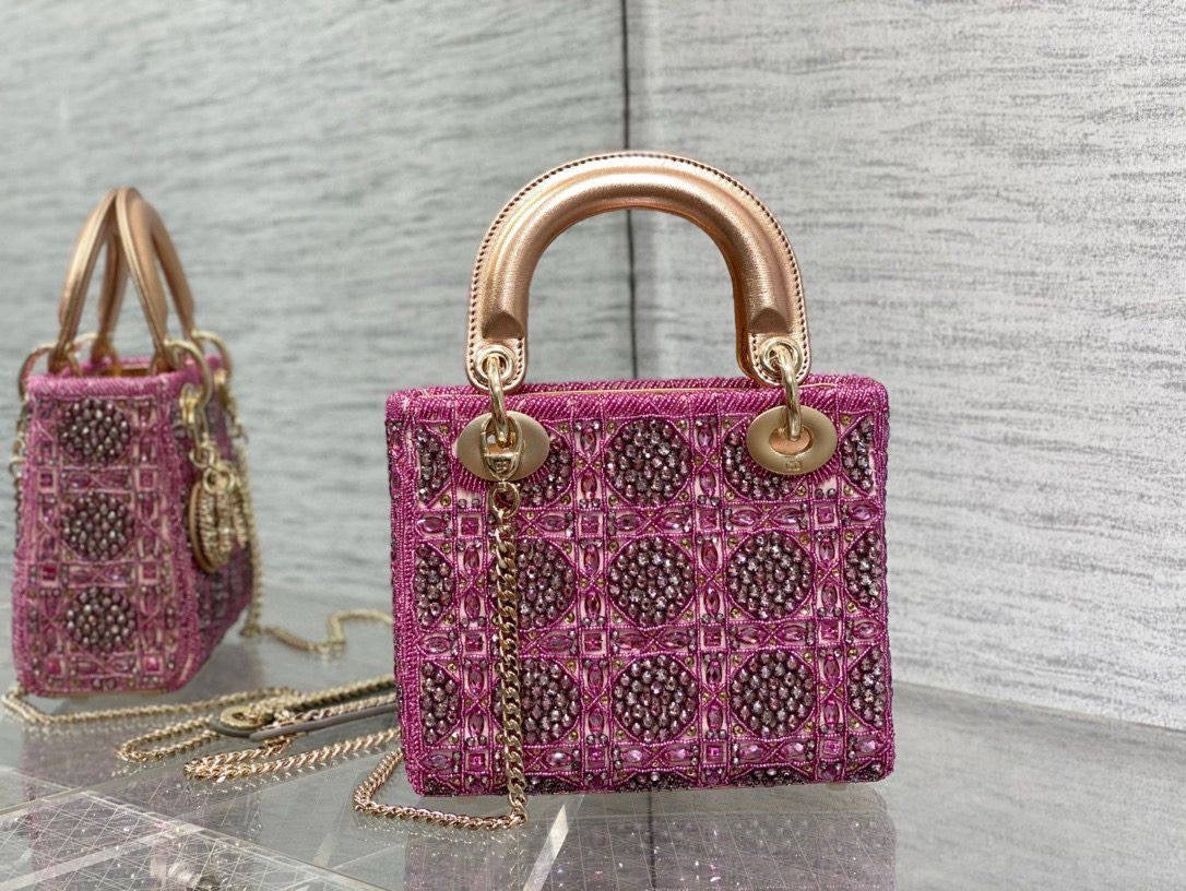 Sac Dior Lady Mini Diamond