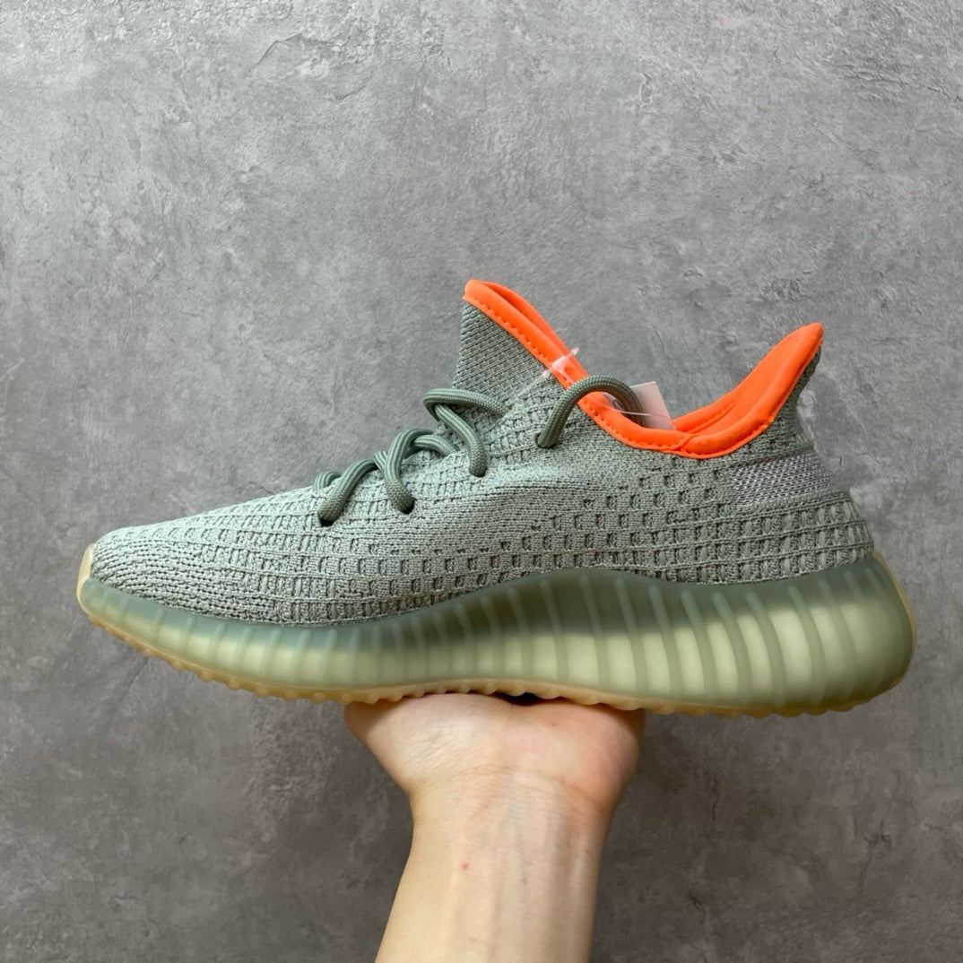 SNEAKERS ADIDAS YEEZYBOOST 350 V2 VERT ORANGE