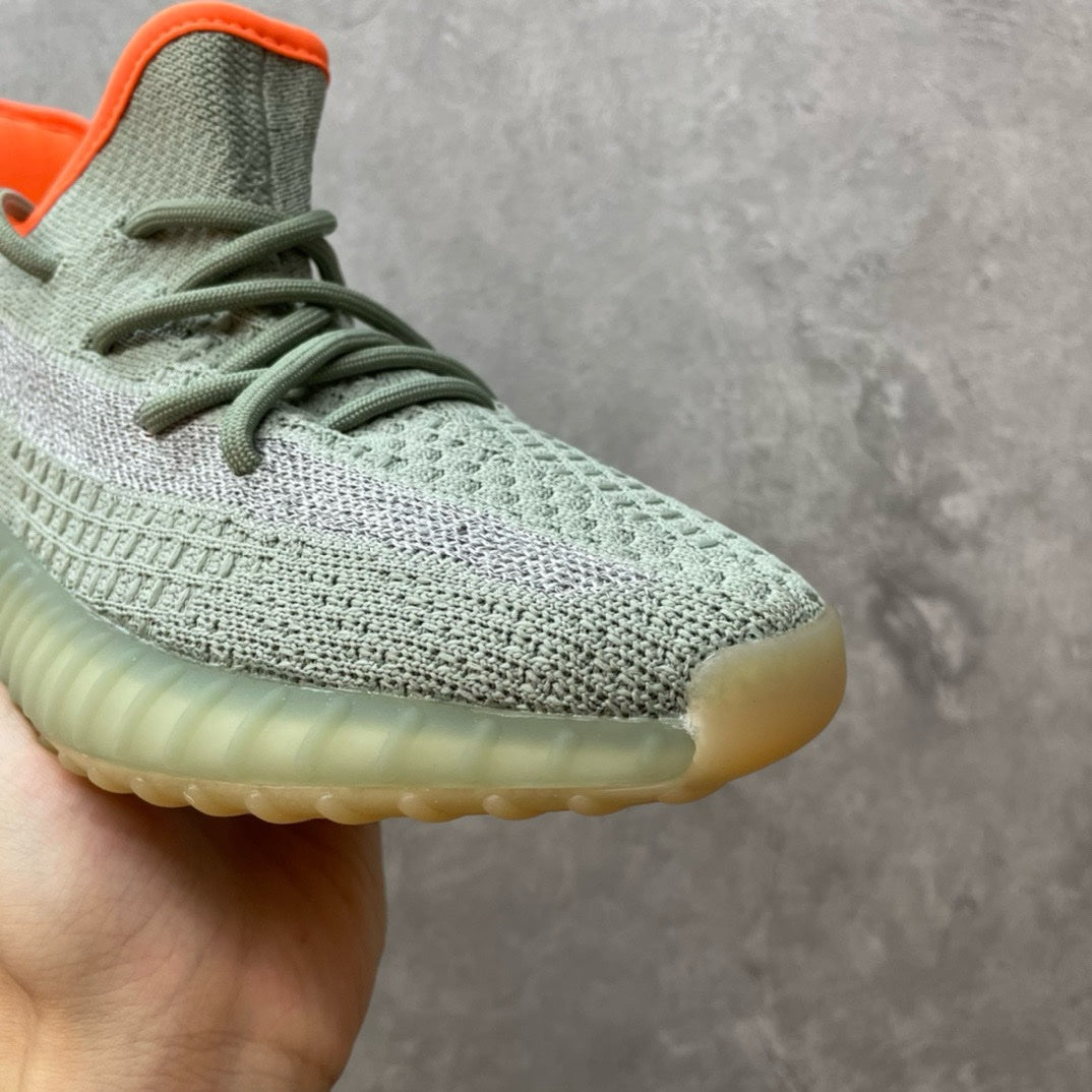 SNEAKERS ADIDAS YEEZYBOOST 350 V2 VERT ORANGE