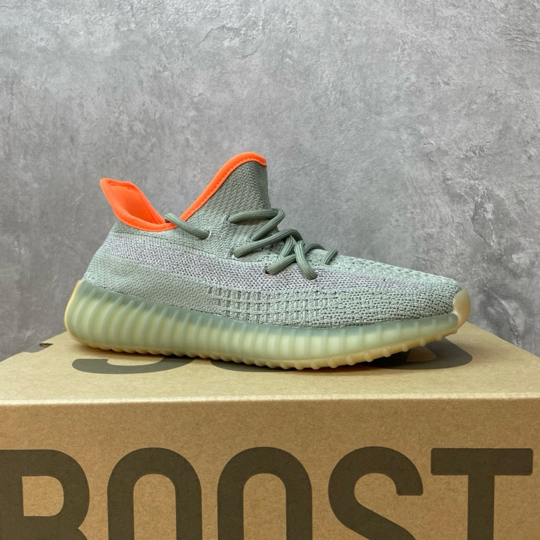 SNEAKERS ADIDAS YEEZYBOOST 350 V2 VERT ORANGE
