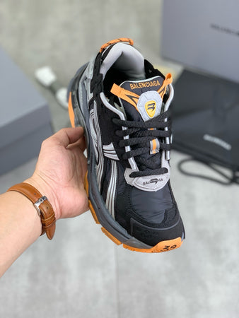 SNEAKERS BALENCIAGA RUNNER NOIR ORANGE