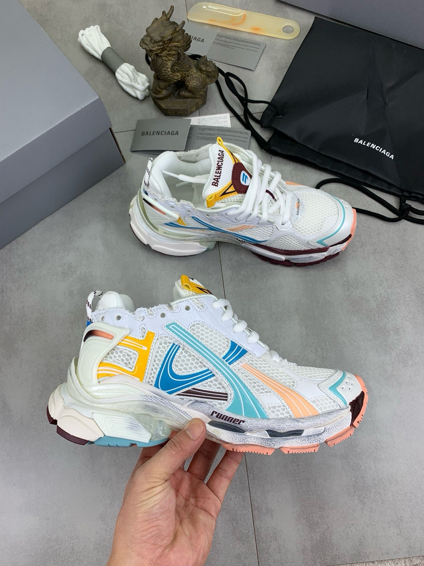 SNEAKERS BALENCIAGA RUNNER BLANC
