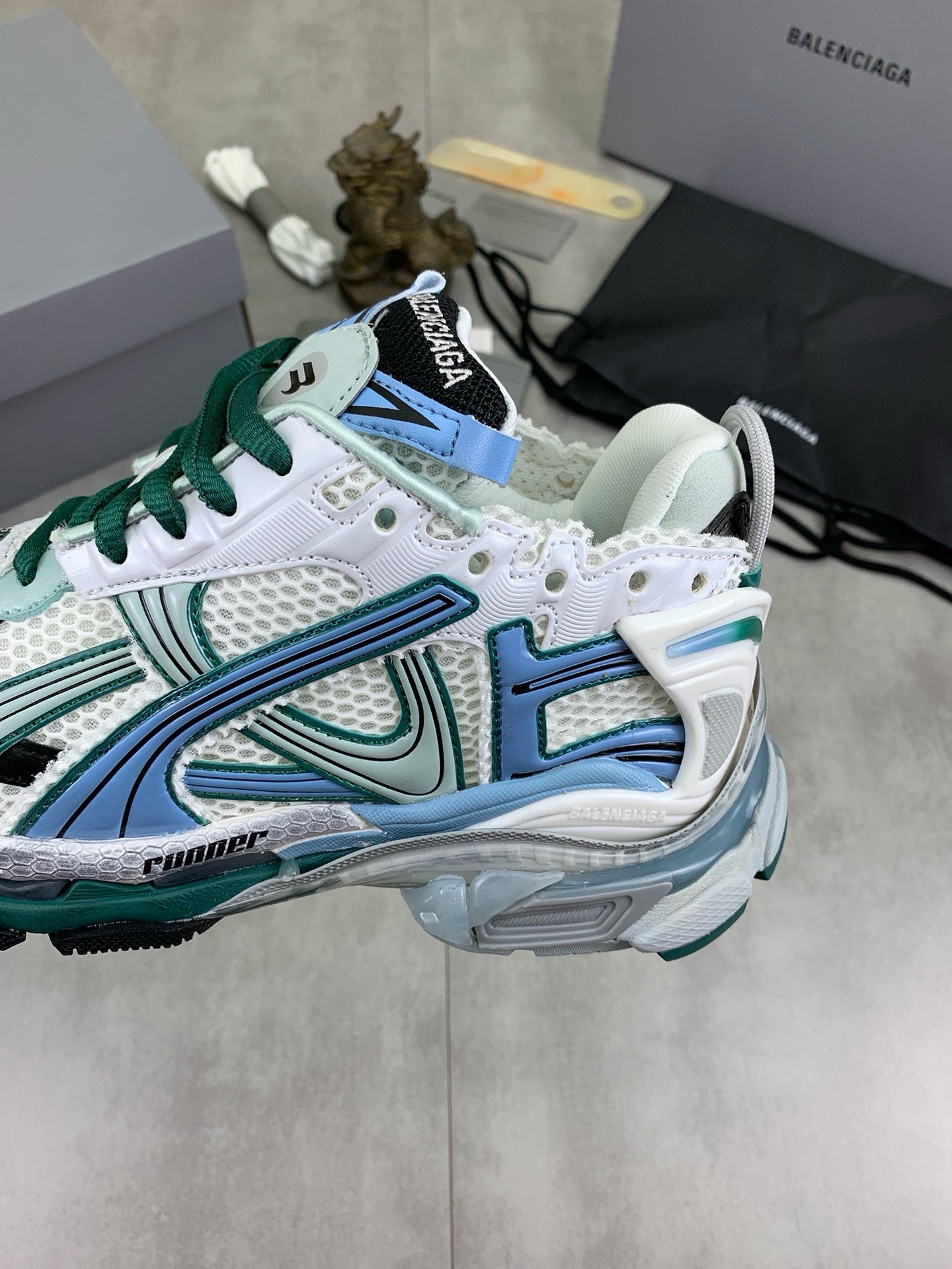 Sneakers Balenciaga Runner Vert