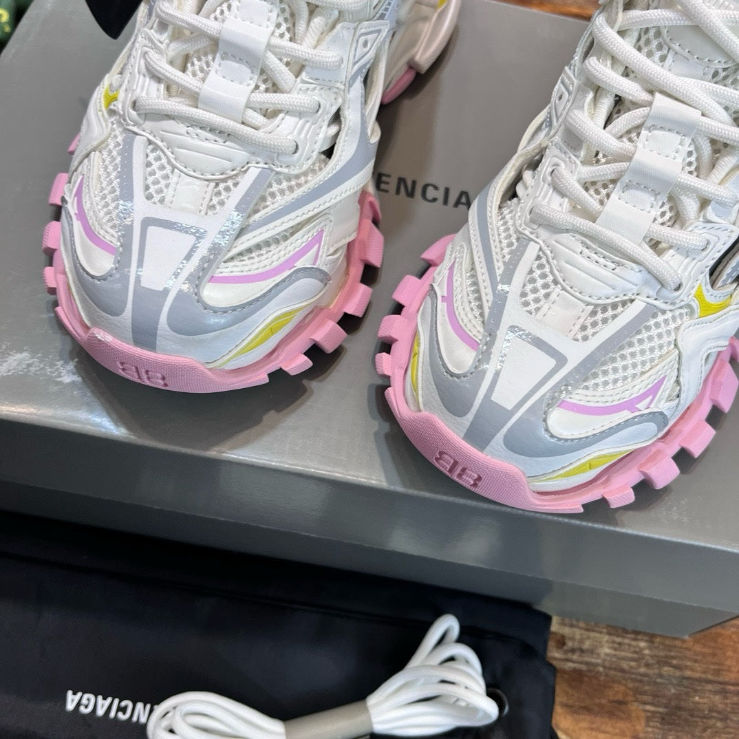 SNEAKERS BALENCIAGA TRACK 2 BLANC ROSE