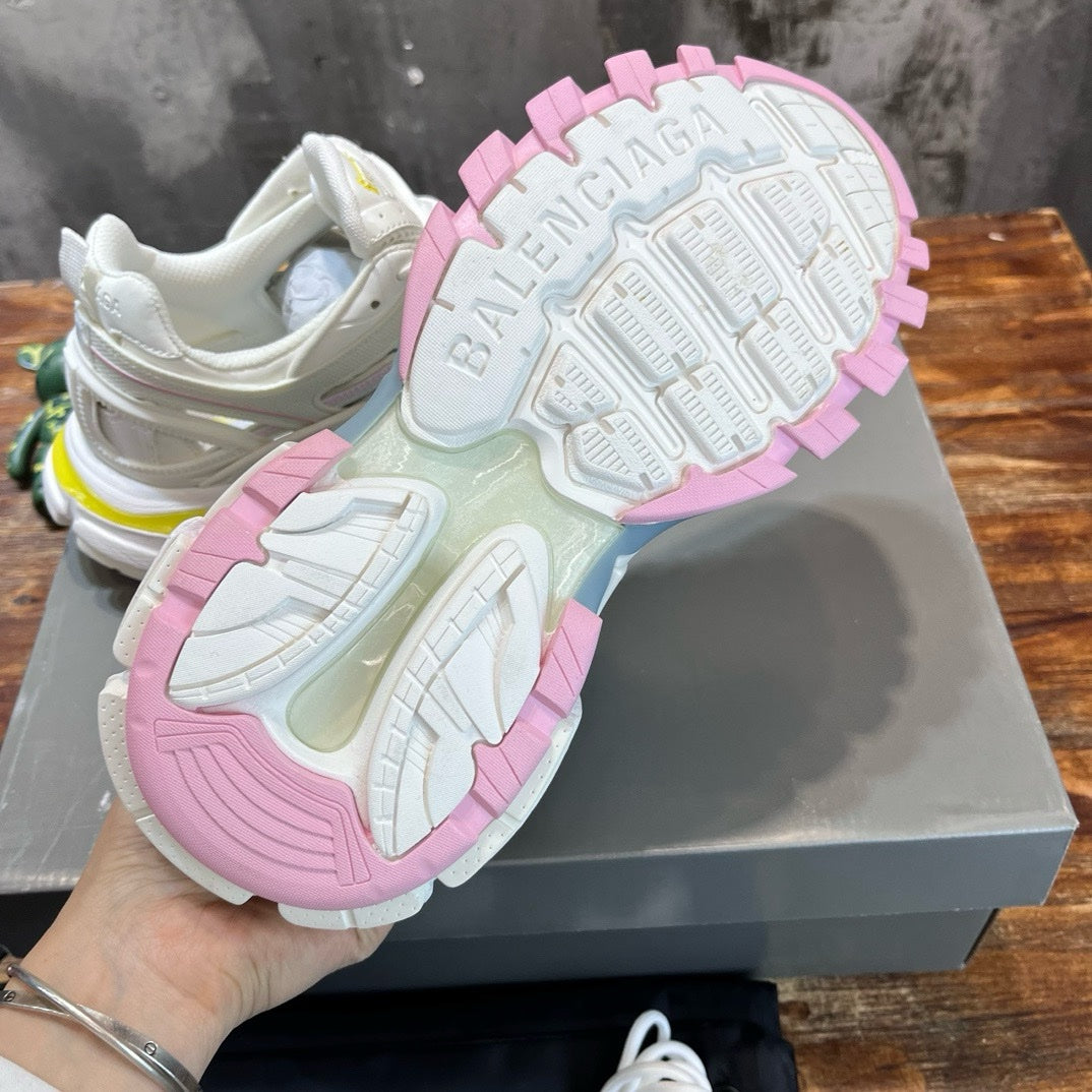 SNEAKERS BALENCIAGA TRACK 2 BLANC ROSE