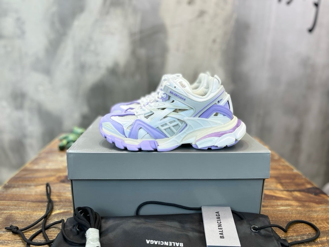 Sneakers Balenciaga Track 2 Blanc Violet