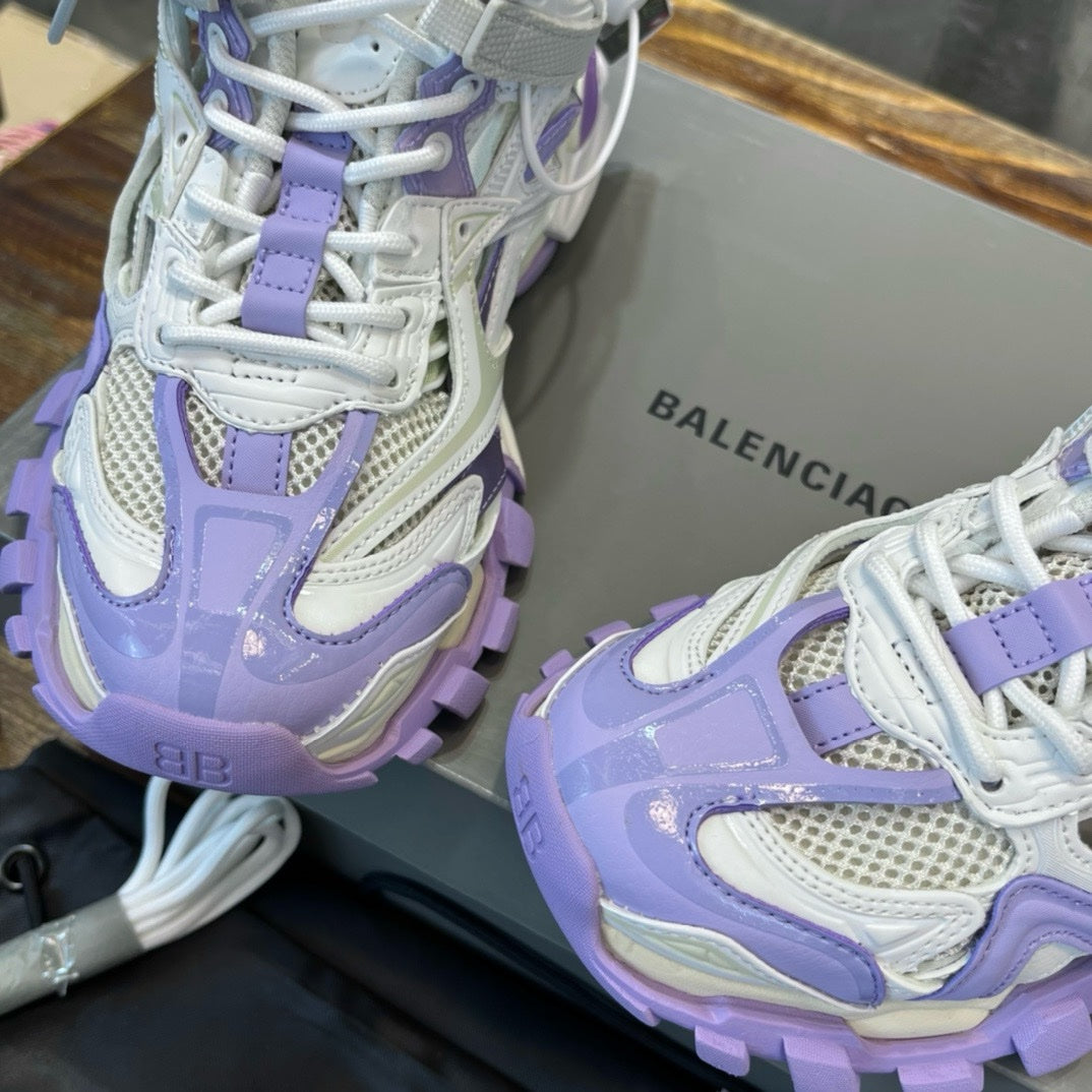 SNEAKERS BALENCIAGA TRACK 2 BLANC VIOLET