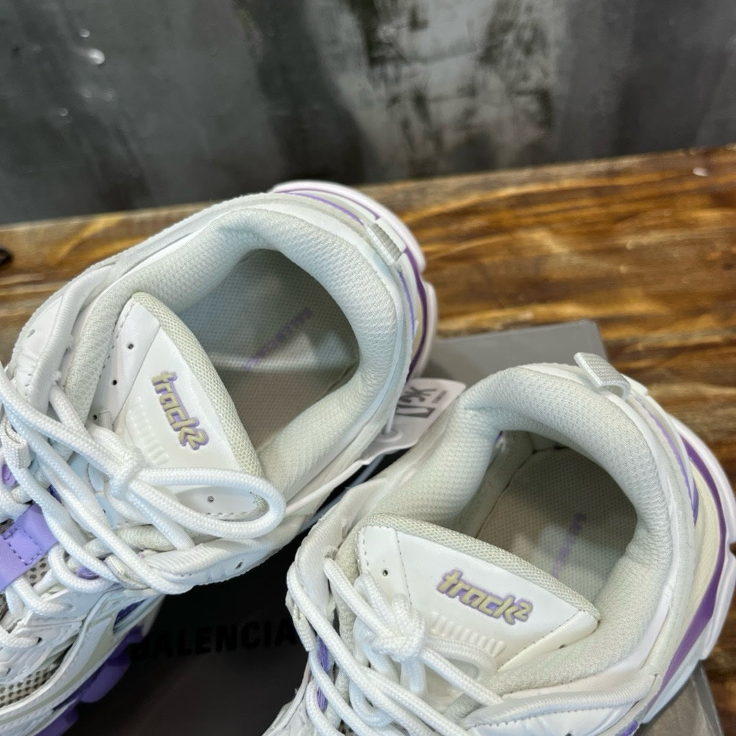 SNEAKERS BALENCIAGA TRACK 2 BLANC VIOLET
