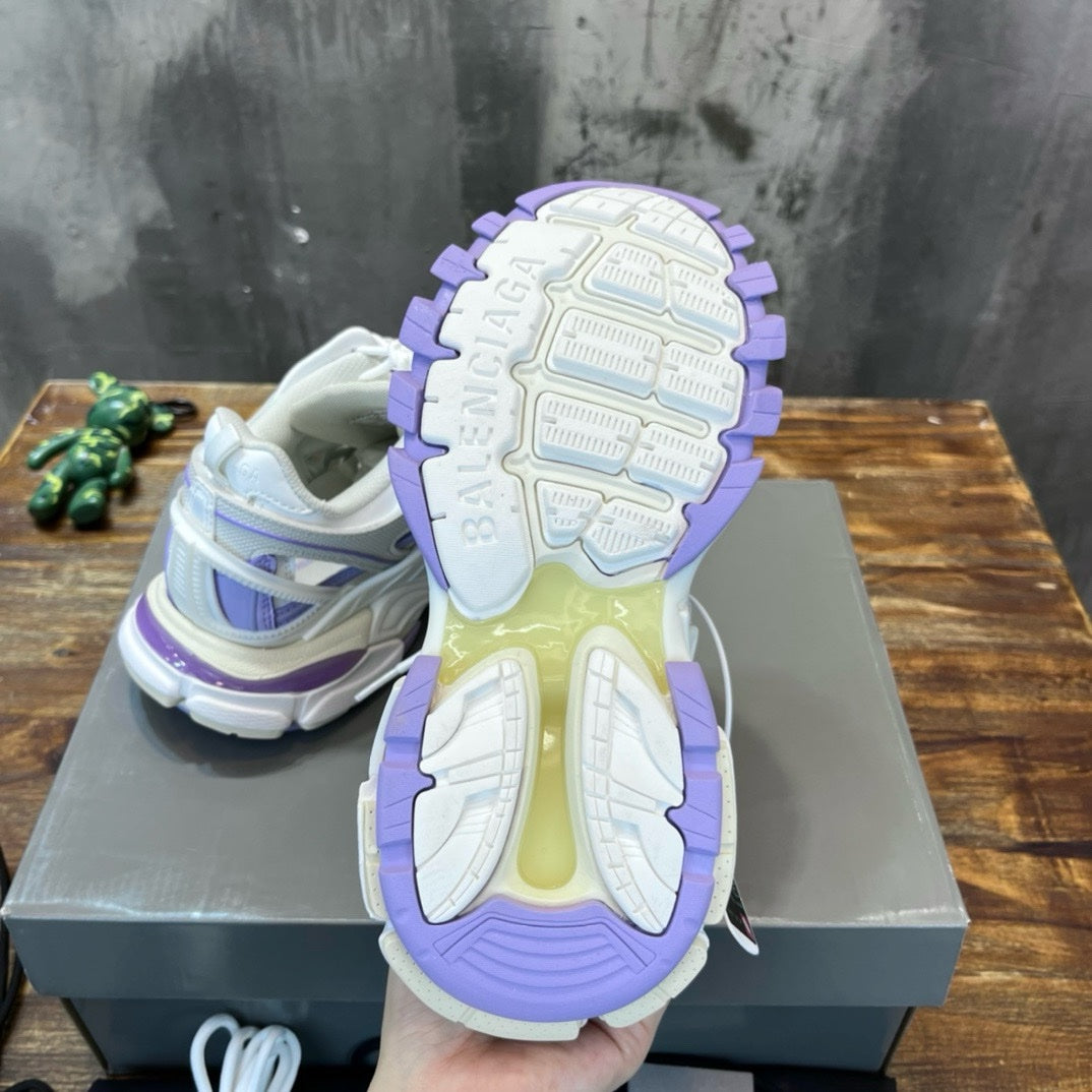SNEAKERS BALENCIAGA TRACK 2 BLANC VIOLET