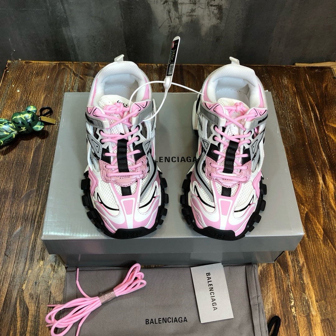 Sneakers Balenciaga Track 2 Blanc Rose