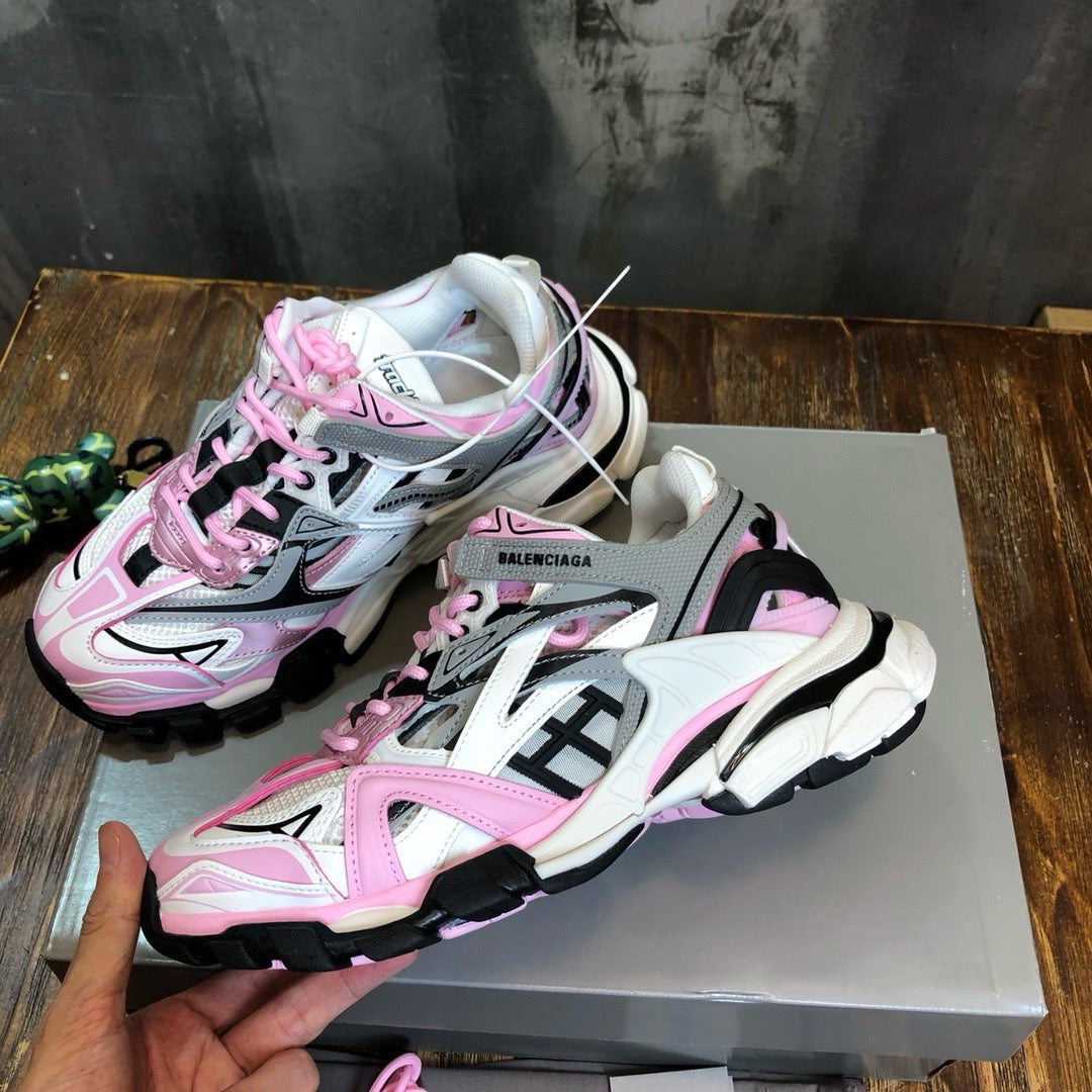 Sneakers Balenciaga Track 2 Blanc Rose