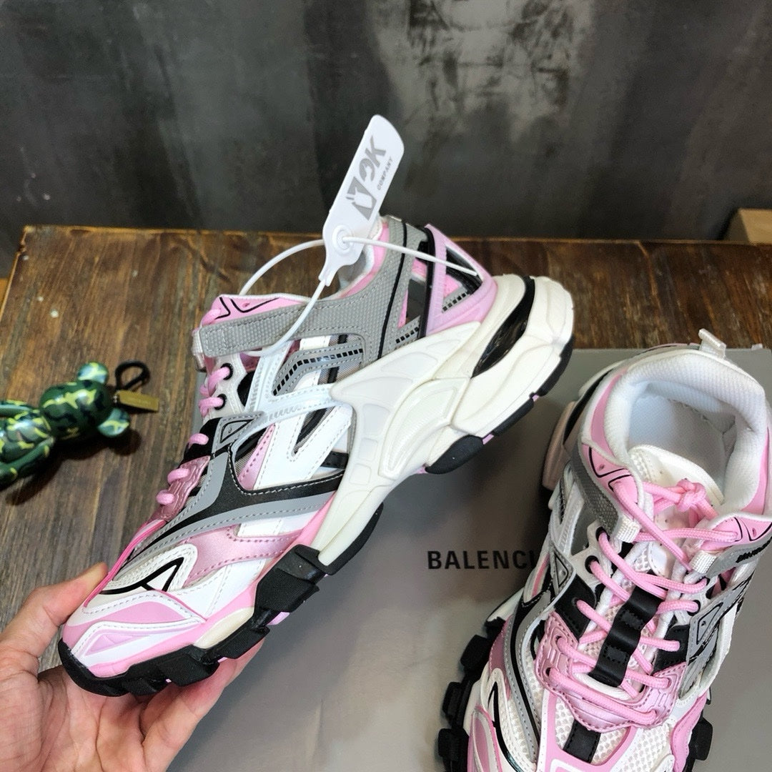 SNEAKERS BALENCIAGA TRACK 2 BLANC ROSE