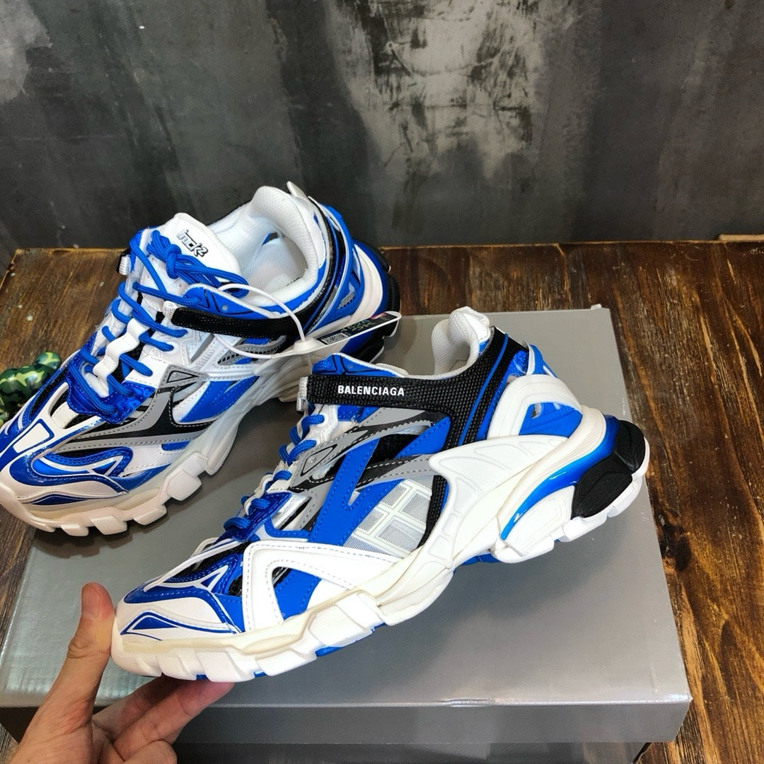 SNEAKERS BALENCIAGA TRACK 2 BLEU BLANC